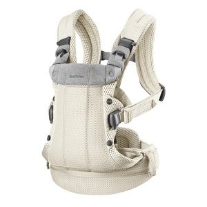 Babybjorn Baby Harmony 3D Mesh Sling in Cream. Very lightly used